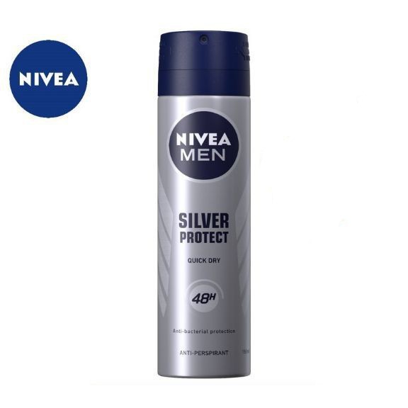 🍀🍀Xịt khử mùi Nivea Men phân tử bạc - 150ml