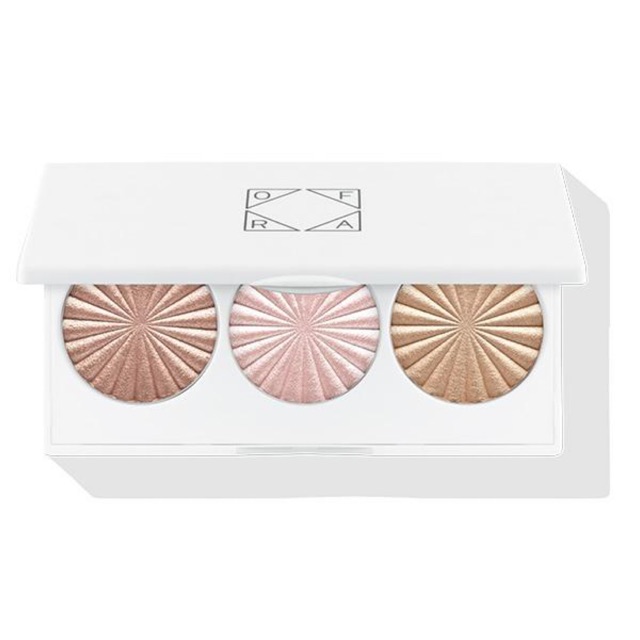 [Chính hãng]  Bảng phấn bắt Highlight Ofra Midi Palette 3 Ô màu trang điểm tiện dụng