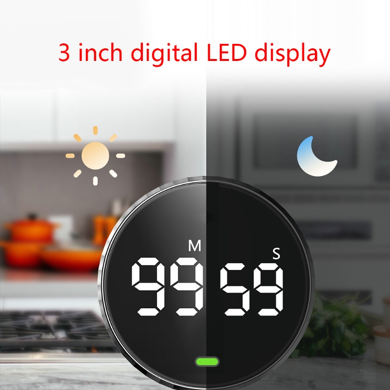 Đồng hồ đếm ngược có đèn led kích thước lớn cho phòng học