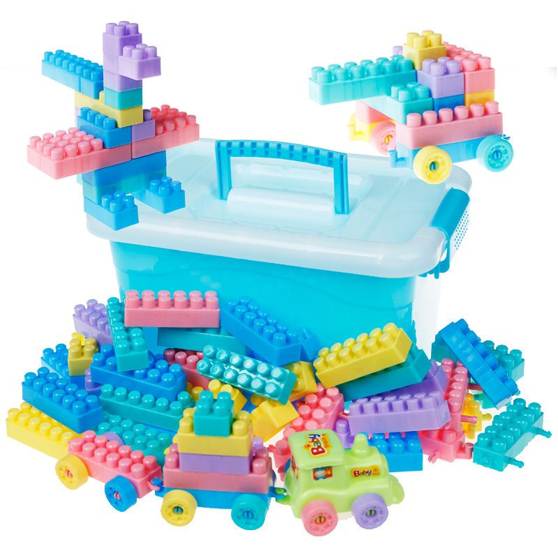 [Xả hàng hộp xấu]Bộ lắp ráp 404-210 chi tiết tặng kèm hộp đựng stickers giấy hướng dẫn