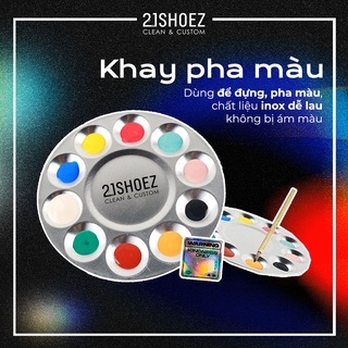 Khay Đựng Màu, Pha Màu Custom Chất Liệu Inox - Palette Inox