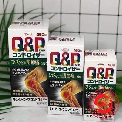 Viên đầu gối Q&P Kowa Nhật Bản 90 viên, 160 viên, 250 viên- Hàng Nhật Chuẩn