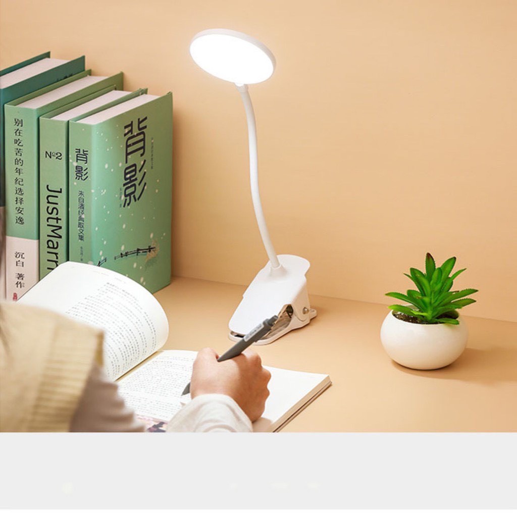 Đèn Bàn Học  Đèn Kẹp Bàn Học Làm Việc 3 Chế Độ Ánh Sáng KHO GIA DỤNG HOÀNG ANH