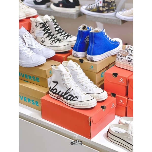 Chuck 70 Signature White High | Giày Converse 1970s Trắng Cao Cổ