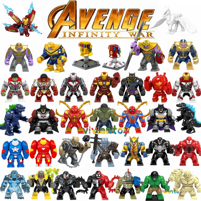 Mô Hình Nhân Vật Siêu Anh Hùng Marvel Avengers