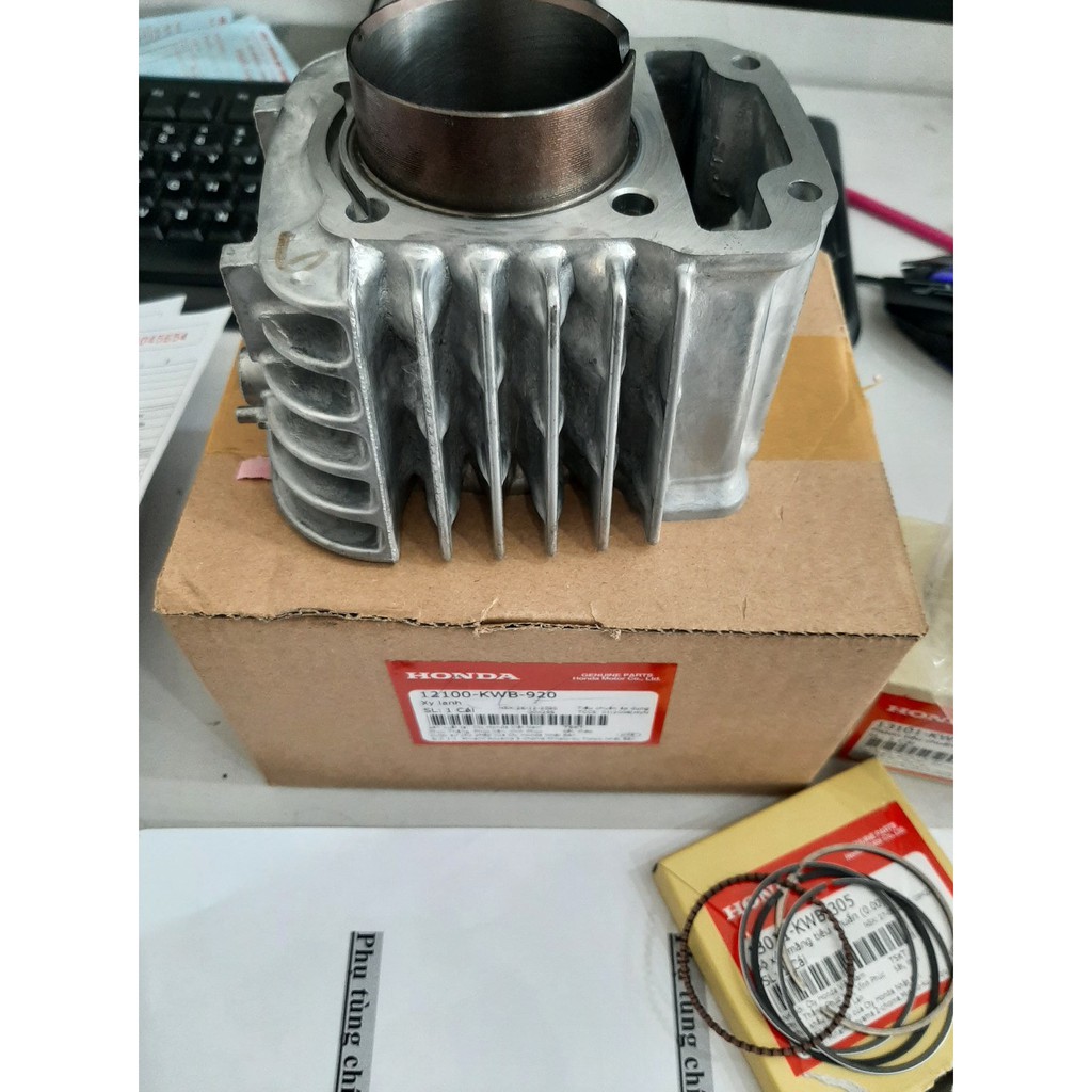 Bộ hơi rsx 110 wave s 110 xy lanh pittong xéc măng honda
