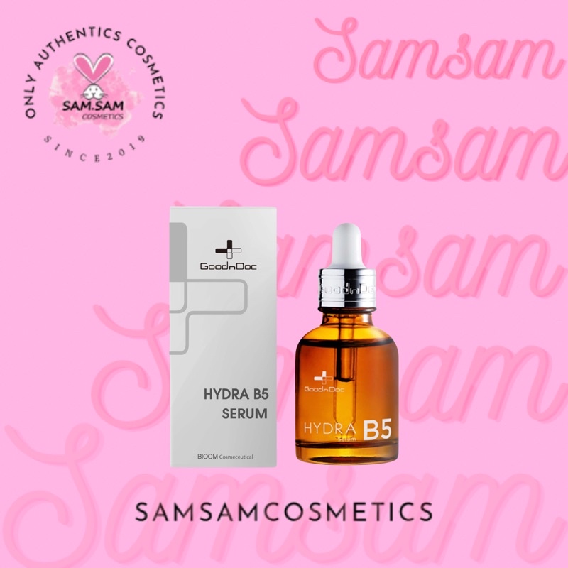 Serum Dưỡng Ẩm, Phục Hồi Da, Trắng Da, Chống Lão Hoá Goodndoc Hydra B5 Serum 30ML