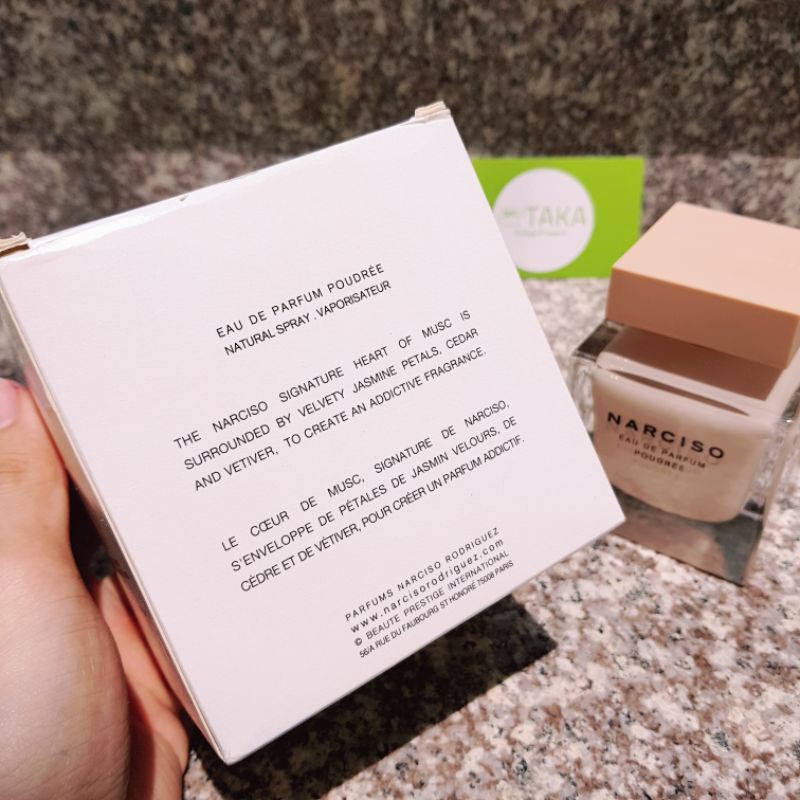Nước hoa nữ Narciso POUDREE EDP  90ml hàng Tester