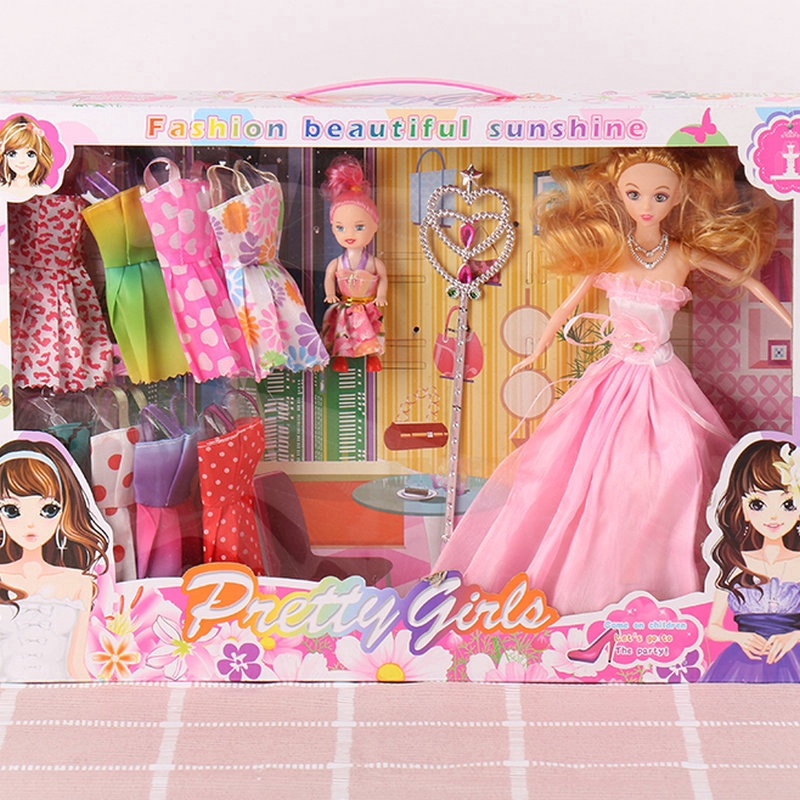 Bộ đồ chơi búp bê Barbie đáng yêu cho bé gái