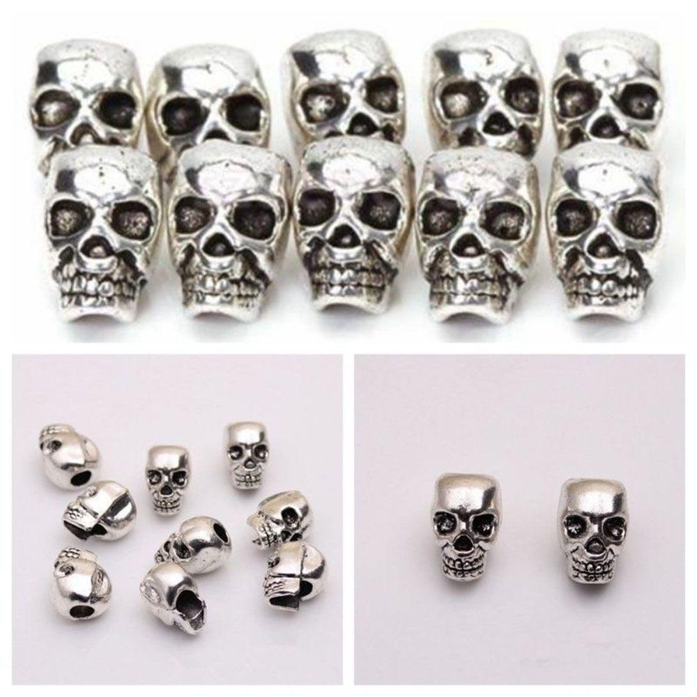 FORBETTER Hạt Charm Bằng Kim Loại Phong Cách Tây Tạng DIY