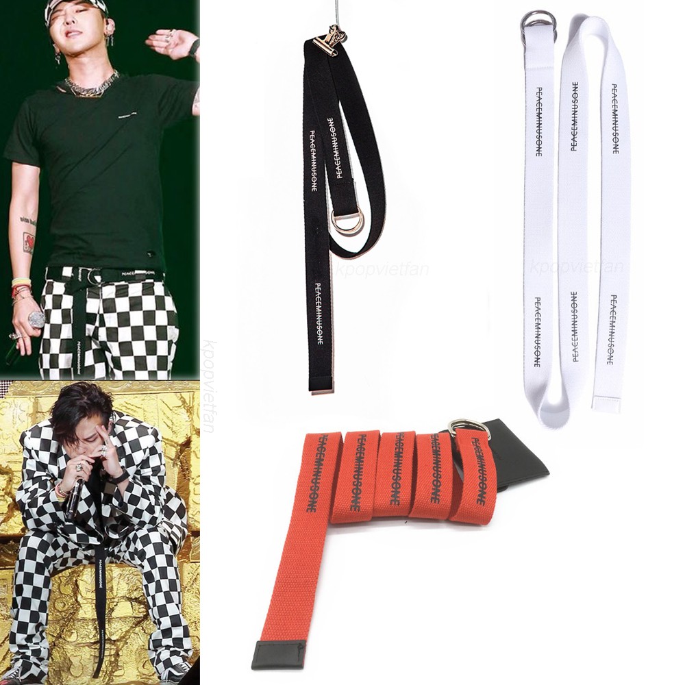 Dây lưng thắt lưng pmo Peaceminusone GD GDRAGON