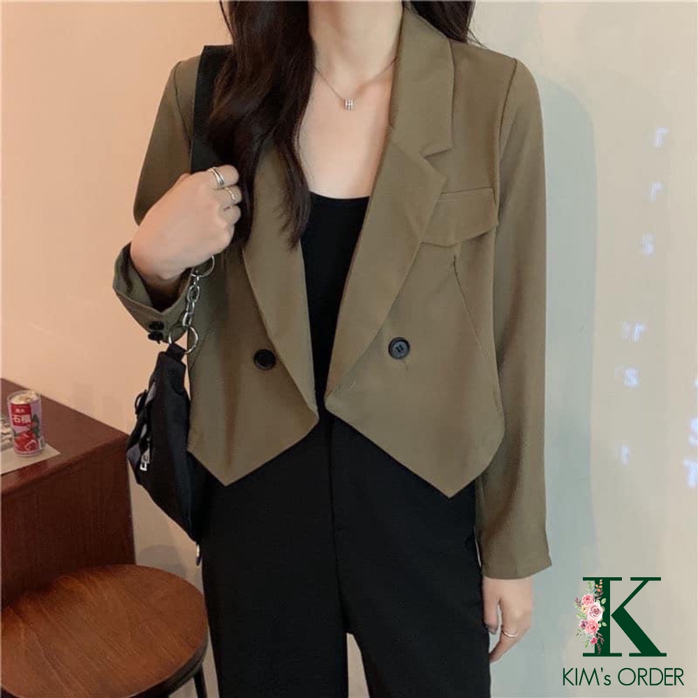 Áo blazer phiên bản mùa hè 1 lớp