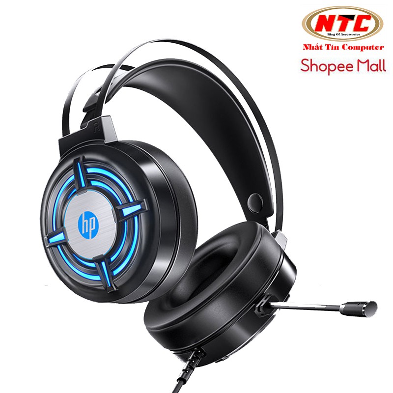Tai nghe gaming HP H120G led RGB - âm thanh stereo sống động (Đen) - Nhất Tín Computer