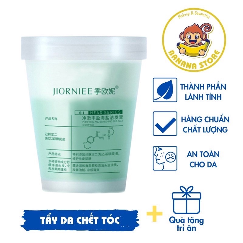 Tẩy tế bào chết đầu Jiorniee