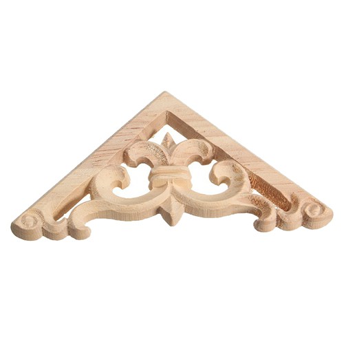 Tấm gỗ chạm khắc 8x8cm trang trí đồ nội thất , bàn ghế