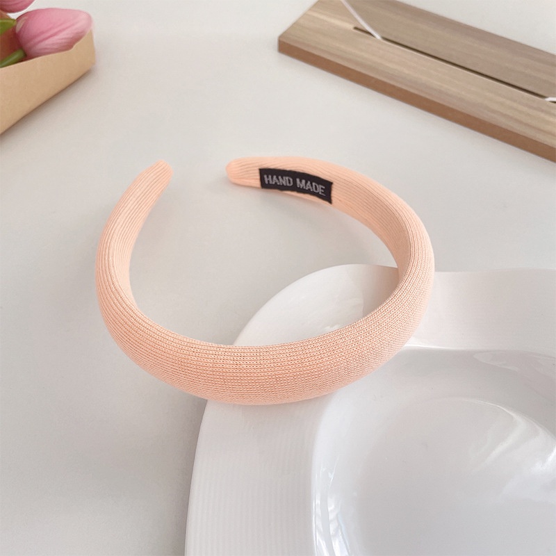 Băng đô cài tóc họa tiết kẻ sọc đơn giản phong cách Hàn Quốc thời trang cho nữ