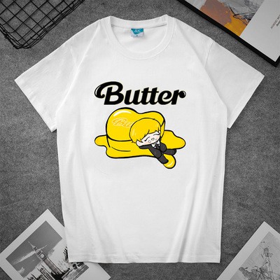 Áo thun nam nữ BTS Butter mẫu mới nhất 2021 form rộng cổ tròn cá tính dành cho ARMY