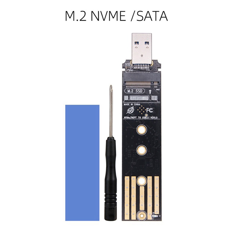 Hộp Đựng Ổ Cứng SSD USB C M.2 NVME PCIe NGFF USB3.1 GEN2 10Gbps M2 SSD Cho 2230 / 2242 / 2260 / 2280 SSD