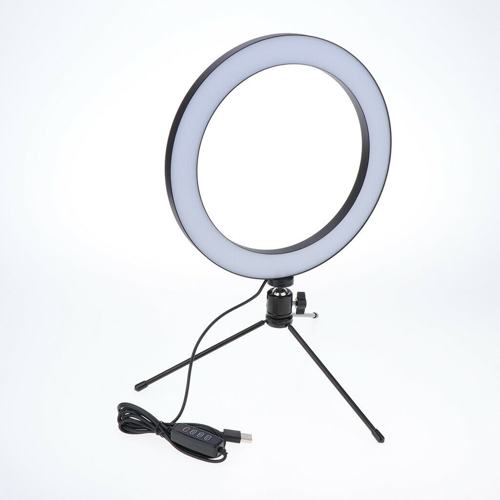 Chân đứng + gậy selfie stick 90cm + Đèn led ring 16cm chiếu sáng quay phim livestream, make up, tiktok 3 CHẾ ĐỘ SÁNG