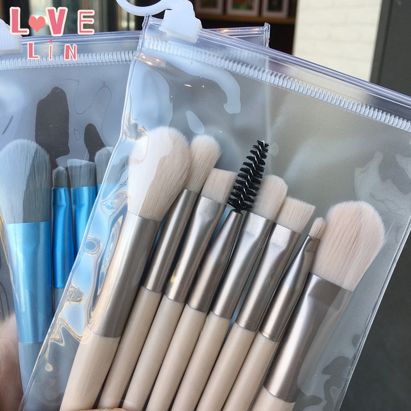 Bộ 8 cọ trang điểm mini mềm mại chất lượng cao