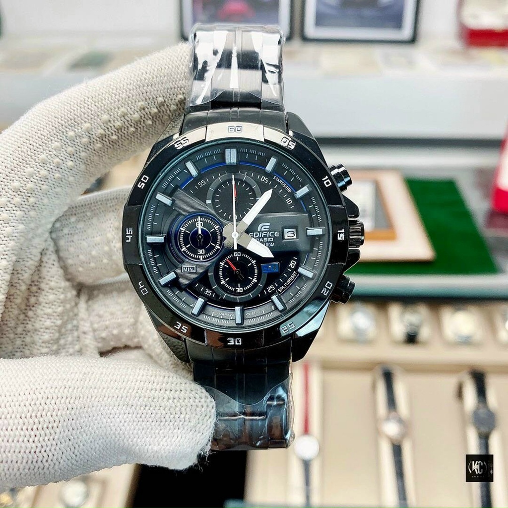 (Bảo Hành 12 Tháng) Đồng hồ nam Ca.sio Edific Thời Trang Cao Cấp, Đồng Hồ Nam Cao Cấp Máy Pin Size 40mm | BigBuy360 - bigbuy360.vn