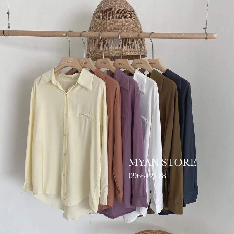 Sơ mi túi ngực giả A032106