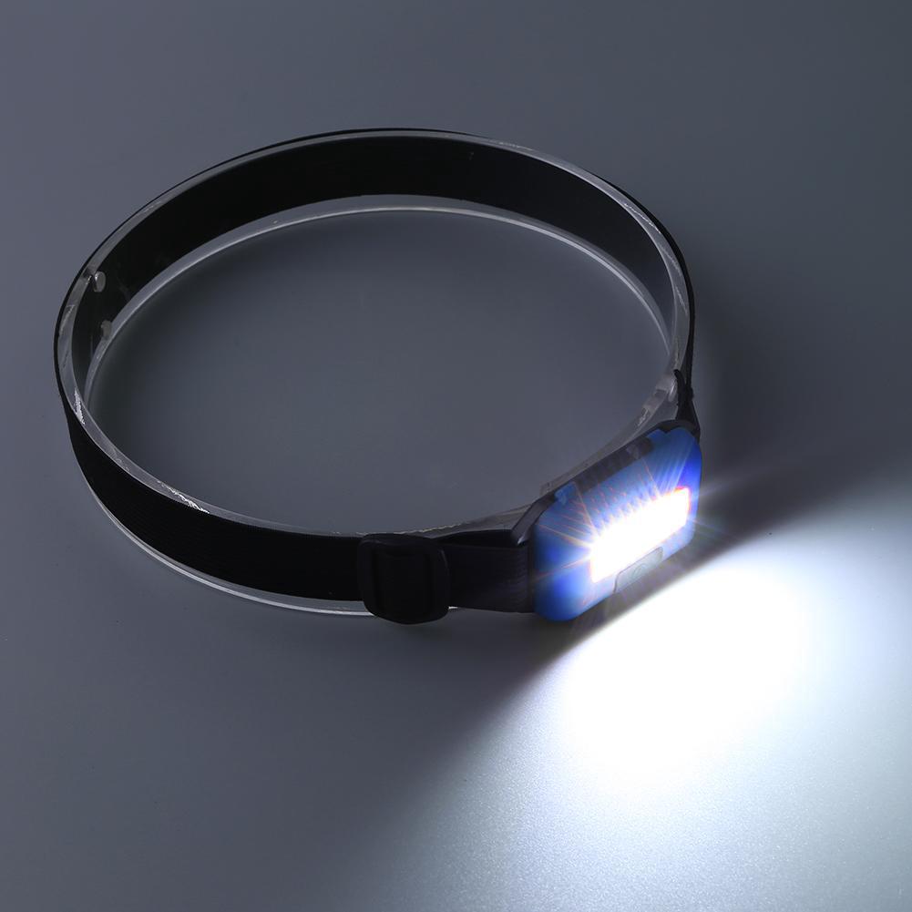 3 Modes Waterproof COB LED Flashlight Outdoors Headlight Headlamp Torch