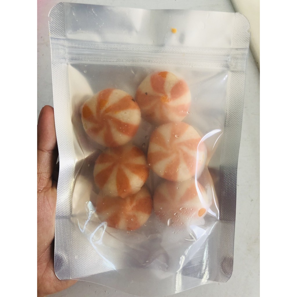 100g viên bánh bao thả lẩu nhân trứng cá Lacusina
