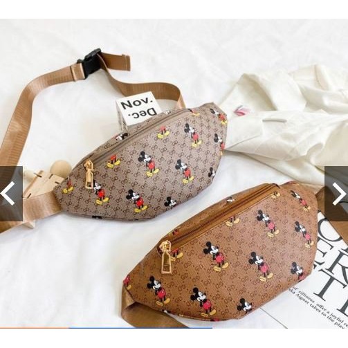 Túi đeo chéo nam nữ mini đẹp thời trang chuột mickey giá rẻ Mi121