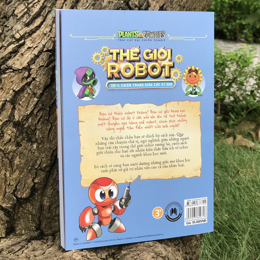 Sách - Trái cây đại chiến Zombie - Thế Giới Robot - Tập 4: Chiến Tranh Giữa Các Vì Sao