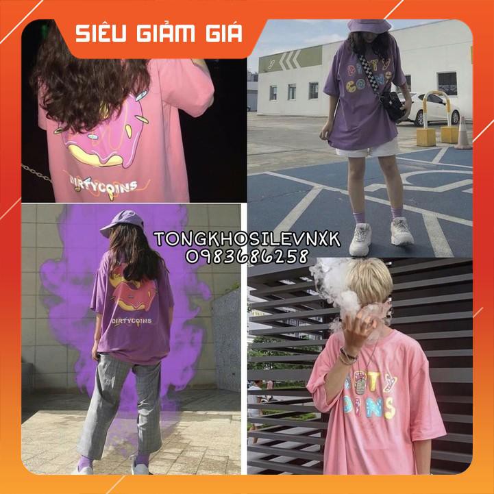 [GIÁ TỐT] Áo Thun DONUT DIRTY COINS Unisex - (Sp sẵn)