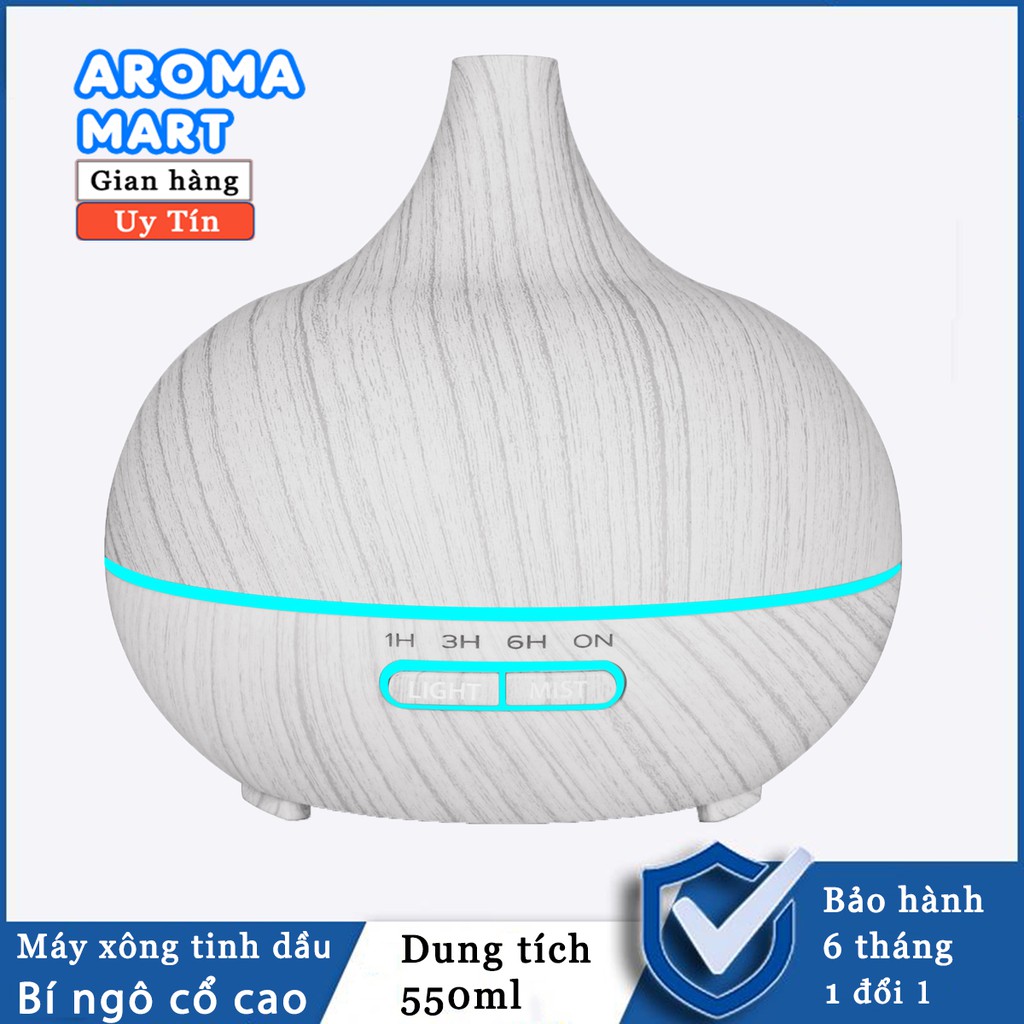 Máy xông tinh dầu Bí Ngô Cổ Cao cỡ lớn dung tích 550ml