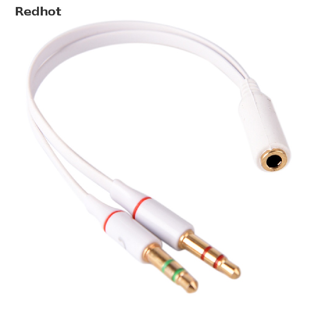 Cáp Chia Âm Thanh Hình Chữ Y Từ Giắc Cắm 3.5mm Sang 2 Cực Dương