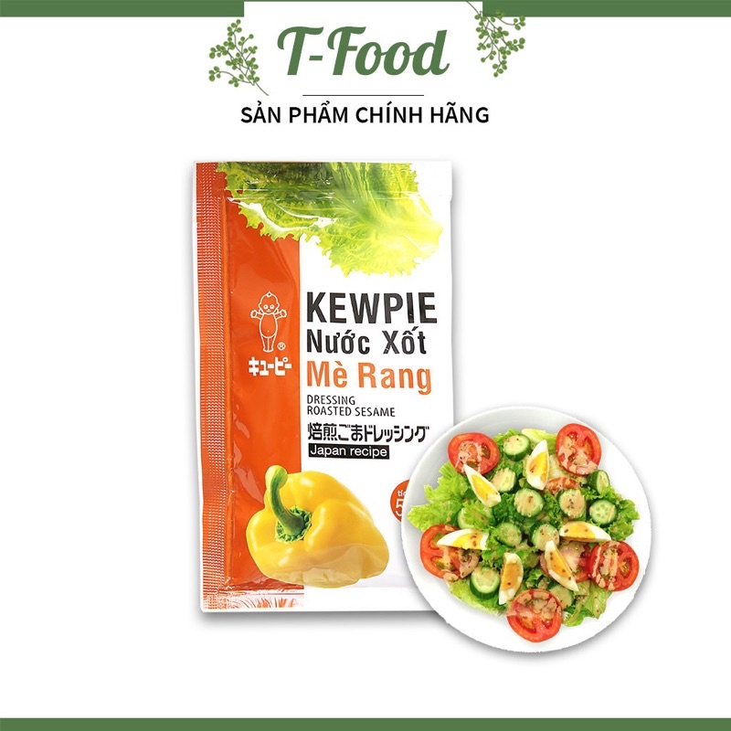 Gói sốt mè rang KEWPIE 15ml chấm rong nho, trộn salad