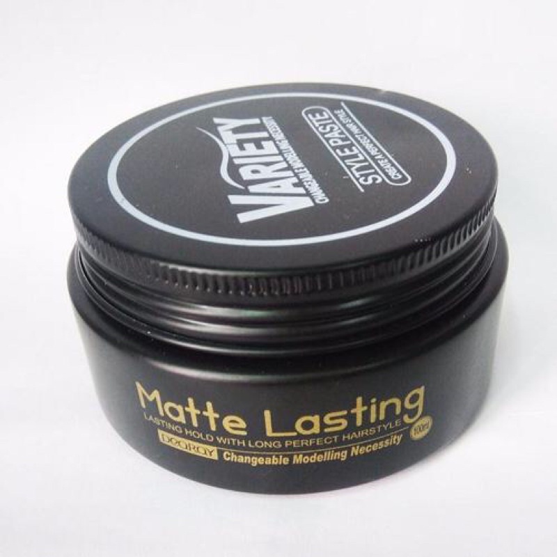 Sáp, Wax Vuốt Tóc Variety Matte Lasting 100gr Tạo Kiểu, Giữ Nếp Cho Tóc. HÀNG CHÍNH HÃNG