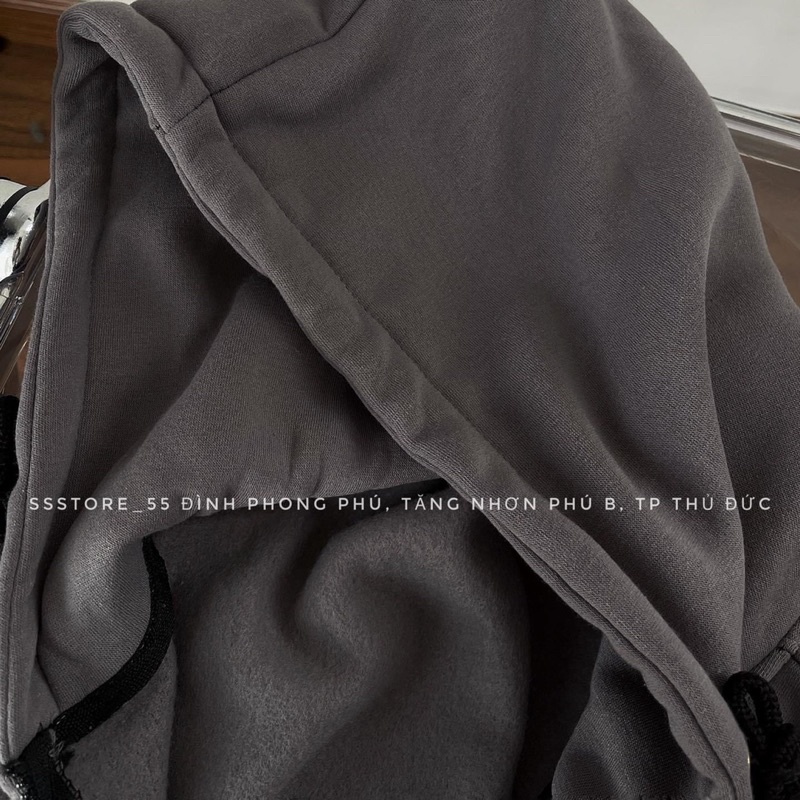 Áo khoác nỉ logo WZS và FCWW 2 mũ TTA976