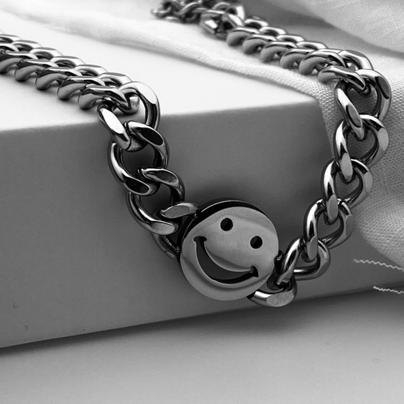 Vòng Tay Mặt Cười Đơn Giản Cá Tính Phong Cách Hàn Quốc