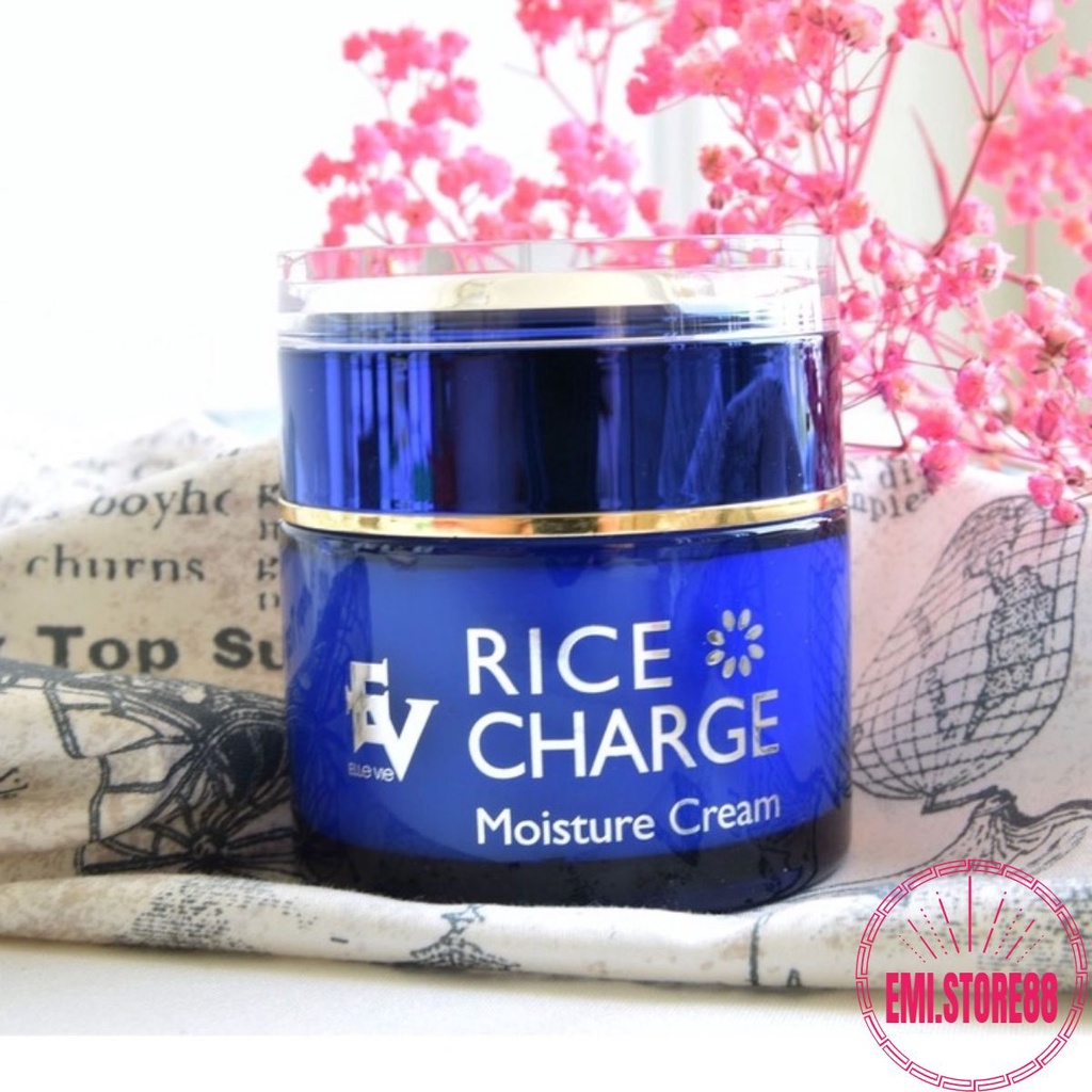 KEM DƯỠNG TRẮNG DA TINH CHẤT GẠO RICE CHARGE 50g NHẬT BẢN