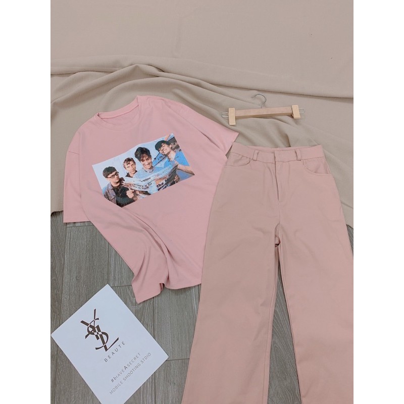 Set kaki trắng + pull giấu quần | BigBuy360 - bigbuy360.vn