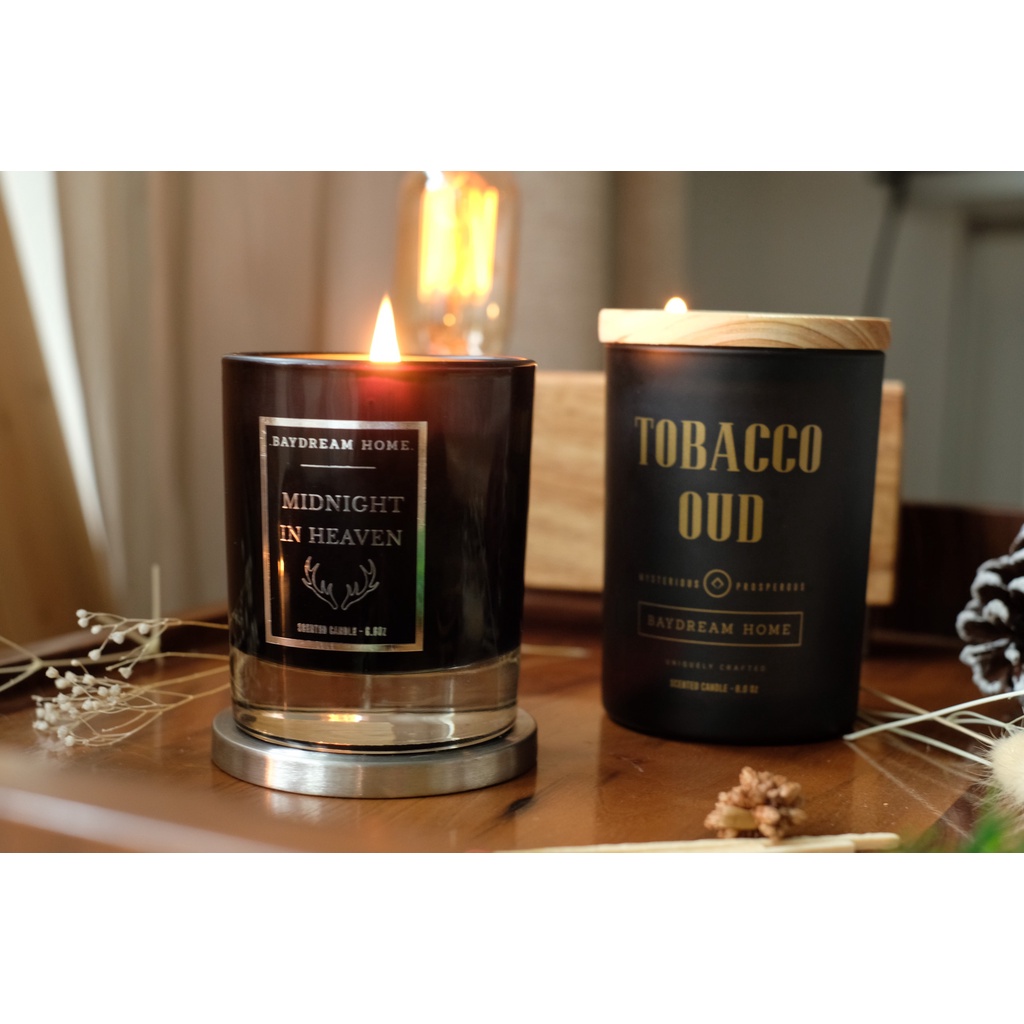 Nến thơm hương gỗ  thảo mộc - Tobacco & Oud