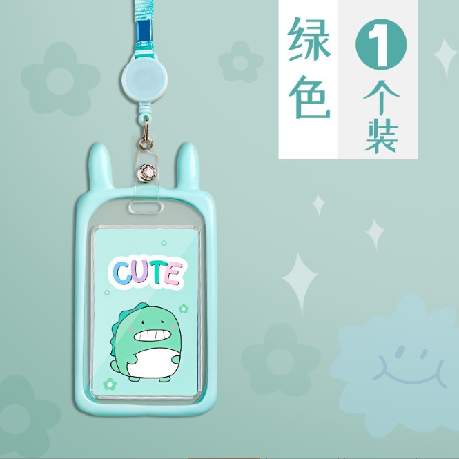 Bao đựng thẻ học sinh, nhân viên hình tai thỏ dễ thương BAG U THETAITHO24