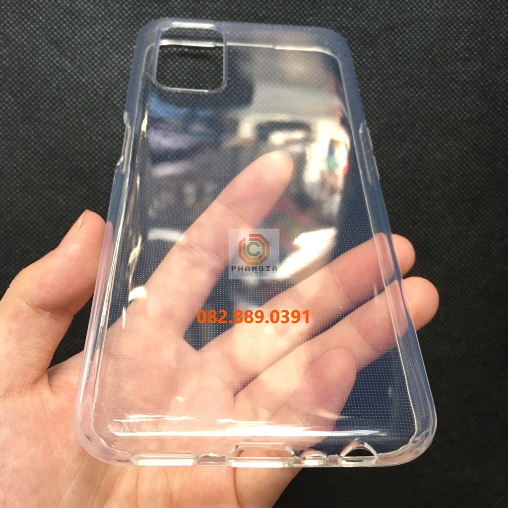 Ốp lưng Oppo A52 ốp trong siêu dẻo