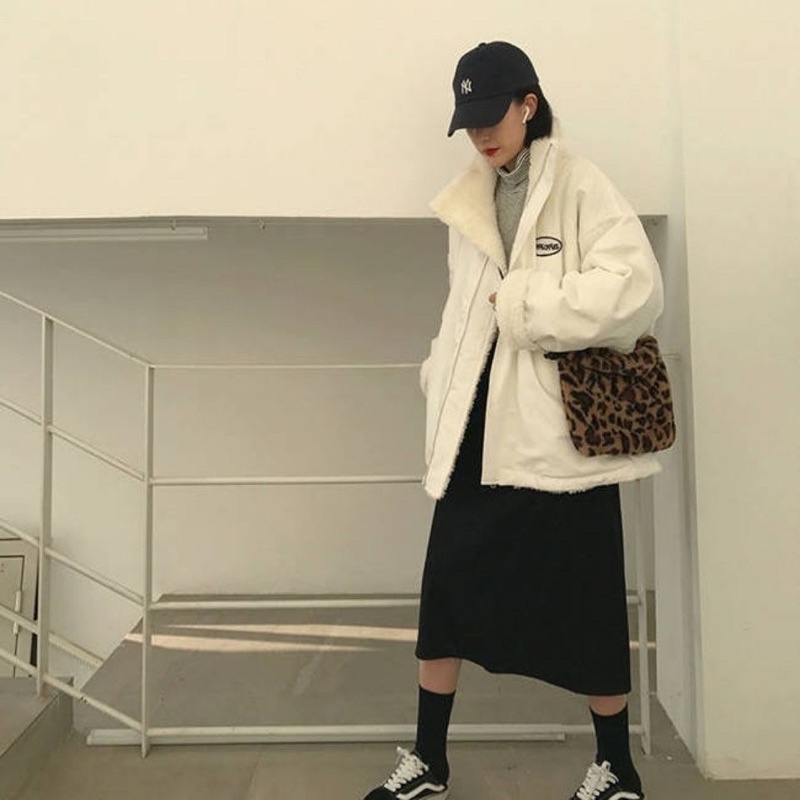 [Order] Áo khoác lông mặc được 2 mặt, thời trang, phong cách hàn quốc | BigBuy360 - bigbuy360.vn