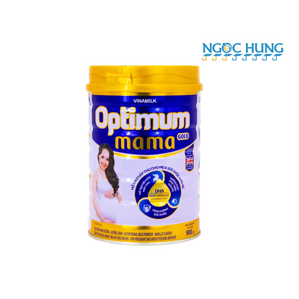 Sữa bột Optimum Gold Mama dành cho bà mẹ mang thai và đang cho con bú lon thiếc 400g và 900g