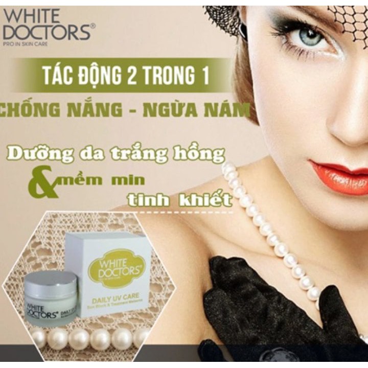 Kem Chống Nắng Xóa Hết Nám Hiệu Quả White Doctor DAILY UV CARE