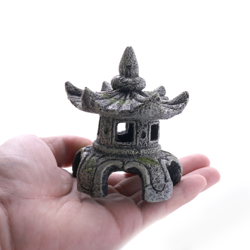 Đèn Trang Trí Bể Cá Bằng Nhựa resin Phong Cách Trung Hoa Mới