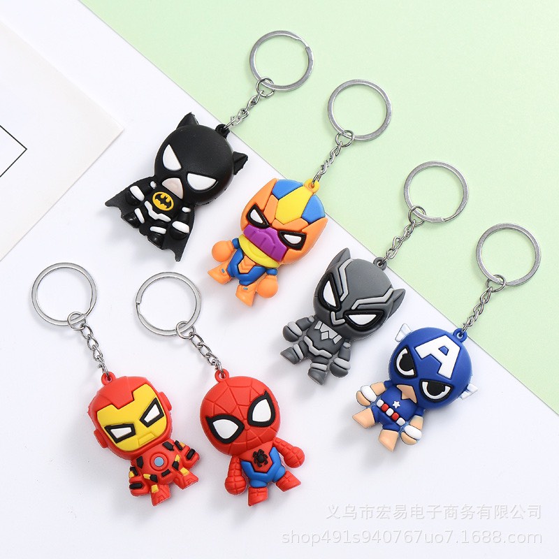 Móc khóa biệt đội Avengers treo móc khoá