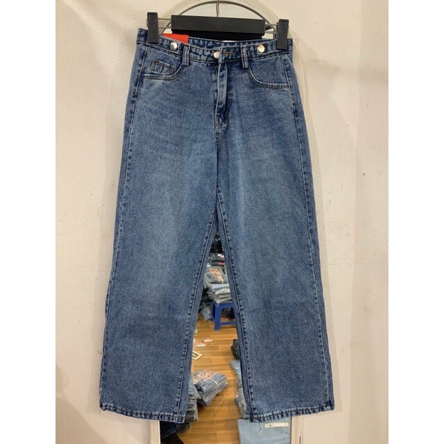 [Mã WASTMAY giảm 15% tối đa 30K đơn 150K] Quần Jeans Nữ Ống Rộng SIMPLE JEANS Cao Cấp | BigBuy360 - bigbuy360.vn