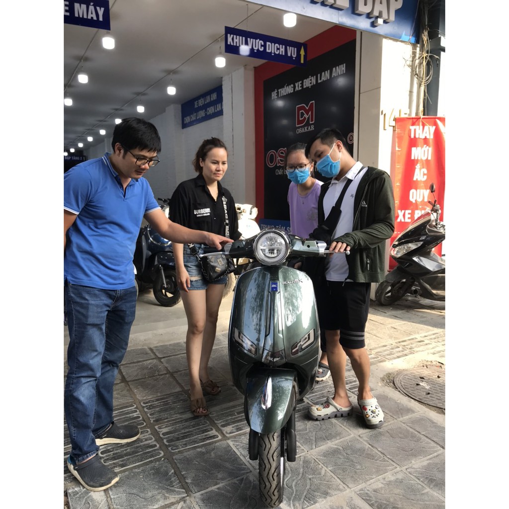 XE GA VESPA 50CC ROMA SX - XE ĐIỆN LAN ANH