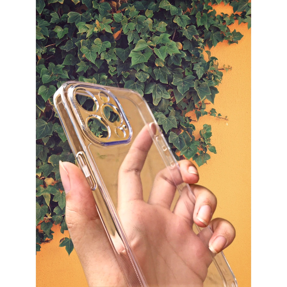 Ốp lưng Nhựa Cứng Trong Suốt Chống Ố,Vàng Chính Hãng VVZ Dành Cho iPhone 7PL/X/XS/max/11/Pro/12/PRO/Max/13/pro/Max